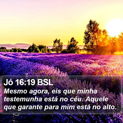 Jó 16:19 BSL Bible Verse Image