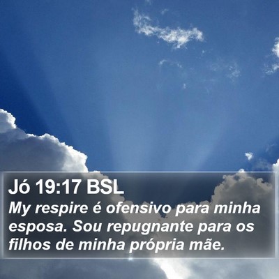 Jó 19:17 BSL Bible Verse Image