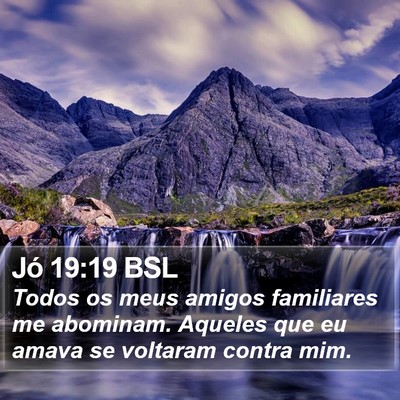 Jó 19:19 BSL Bible Verse Image