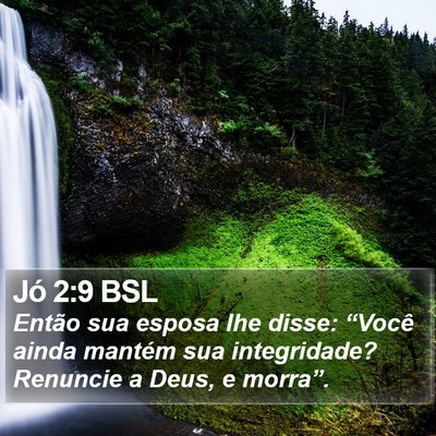 Jó 2:9 BSL Bible Verse Image
