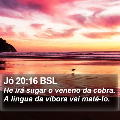 Jó 20:16 BSL Bible Verse Image