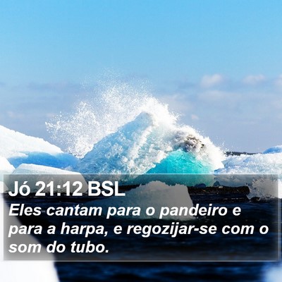 Jó 21:12 BSL Bible Verse Image
