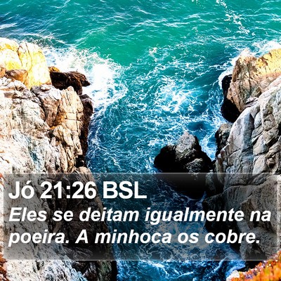 Jó 21:26 BSL Bible Verse Image