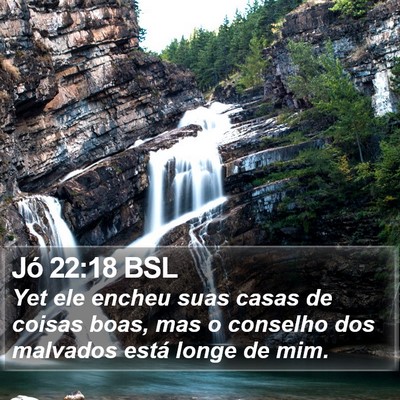 Jó 22:18 BSL Bible Verse Image