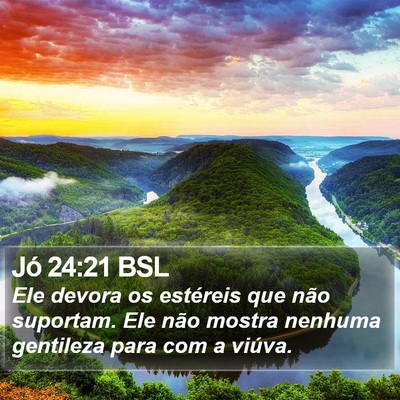 Jó 24:21 BSL Bible Verse Image