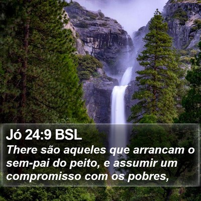 Jó 24:9 BSL Bible Verse Image