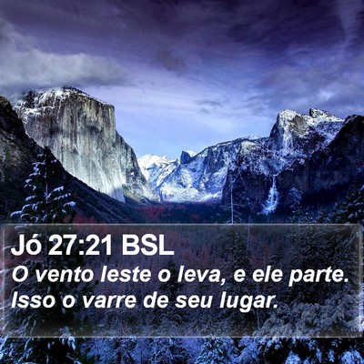 Jó 27:21 BSL Bible Verse Image