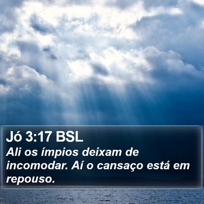 Jó 3:17 BSL Bible Verse Image