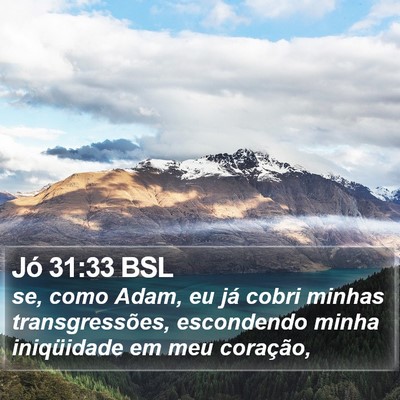 Jó 31:33 BSL Bible Verse Image