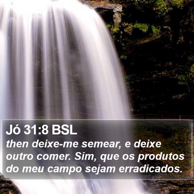 Jó 31:8 BSL Bible Verse Image