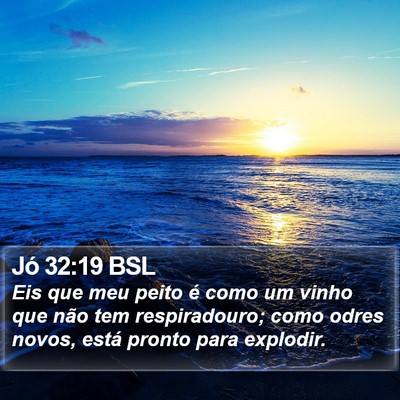 Jó 32:19 BSL Bible Verse Image