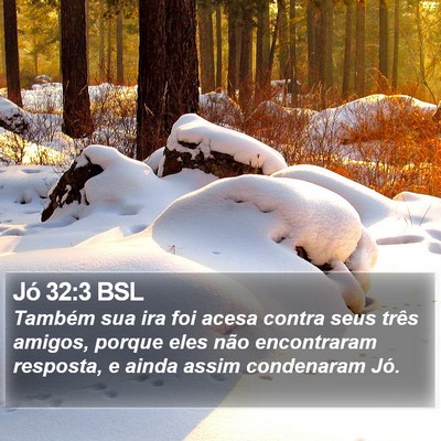 Jó 32:3 BSL Bible Verse Image