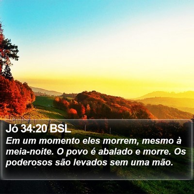 Jó 34:20 BSL Bible Verse Image