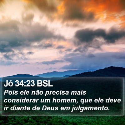 Jó 34:23 BSL Bible Verse Image