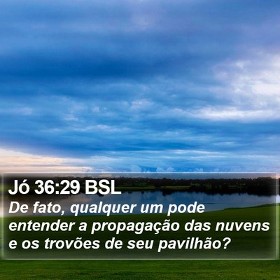 Jó 36:29 BSL Bible Verse Image