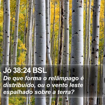 Jó 38:24 BSL Bible Verse Image
