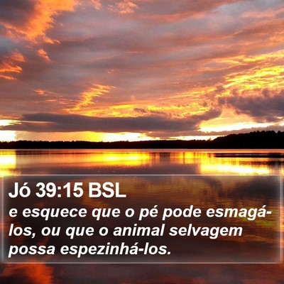 Jó 39:15 BSL Bible Verse Image