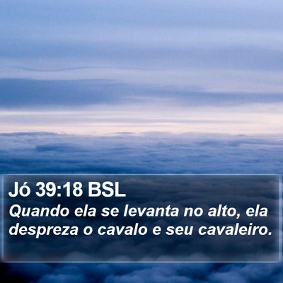 Jó 39:18 BSL Bible Verse Image