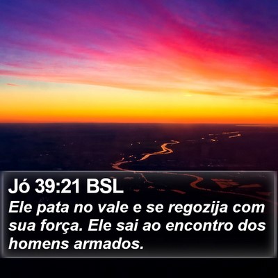 Jó 39:21 BSL Bible Verse Image