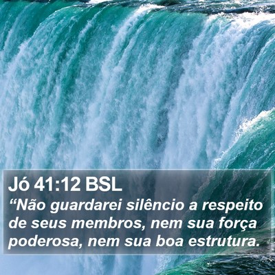 Jó 41:12 BSL Bible Verse Image