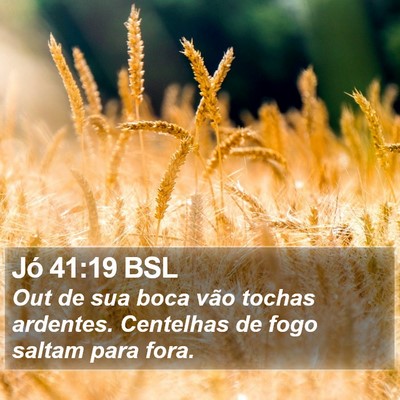 Jó 41:19 BSL Bible Verse Image