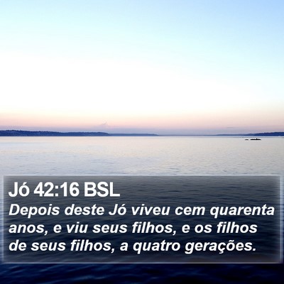 Jó 42:16 BSL Bible Verse Image