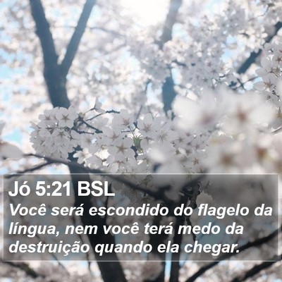 Jó 5:21 BSL Bible Verse Image