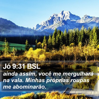 Jó 9:31 BSL Bible Verse Image