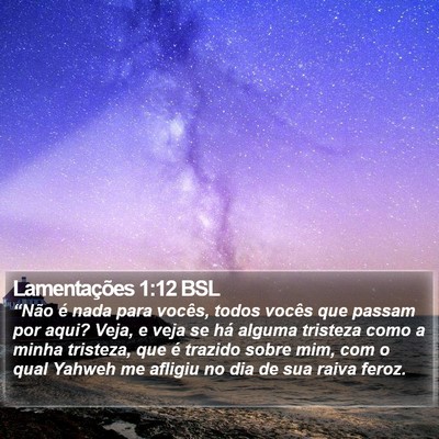 Lamentações 1:12 BSL Bible Verse Image