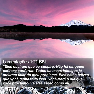 Lamentações 1:21 BSL Bible Verse Image