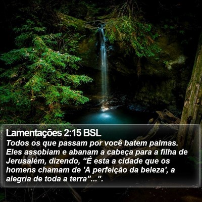Lamentações 2:15 BSL Bible Verse Image