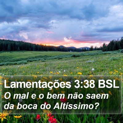 Lamentações 3:38 BSL Bible Verse Image