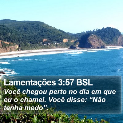 Lamentações 3:57 BSL Bible Verse Image