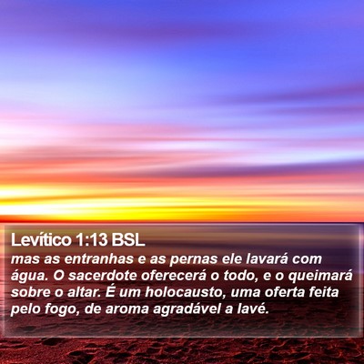 Levítico 1:13 BSL Bible Verse Image