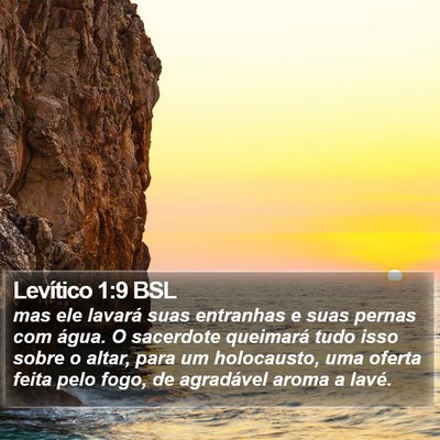 Levítico 1:9 BSL Bible Verse Image