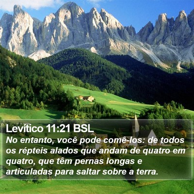 Levítico 11:21 BSL Bible Verse Image