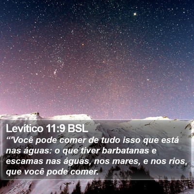 Levítico 11:9 BSL Bible Verse Image
