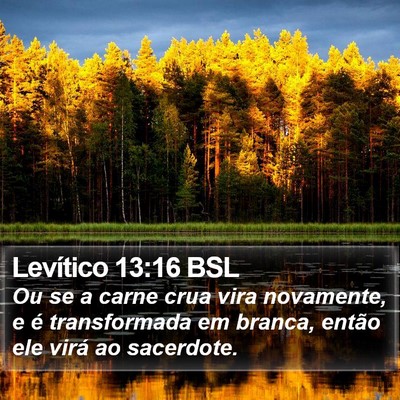 Levítico 13:16 BSL Bible Verse Image