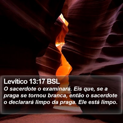 Levítico 13:17 BSL Bible Verse Image