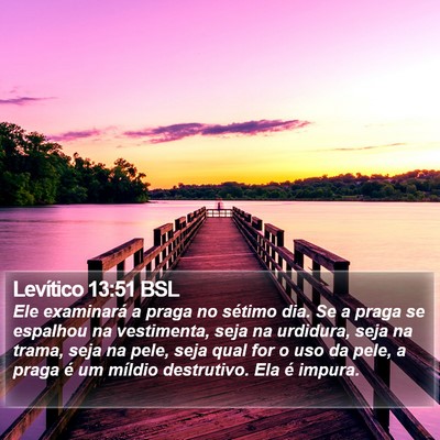 Levítico 13:51 BSL Bible Verse Image