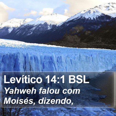 Levítico 14:1 BSL Bible Verse Image