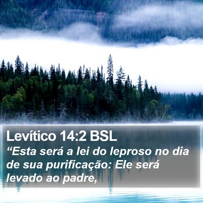 Levítico 14:2 BSL Bible Verse Image
