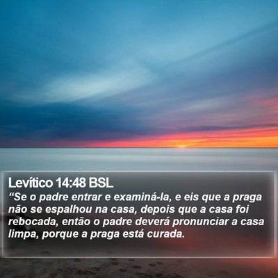 Levítico 14:48 BSL Bible Verse Image