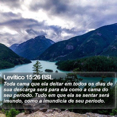 Levítico 15:26 BSL Bible Verse Image