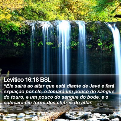 Levítico 16:18 BSL Bible Verse Image