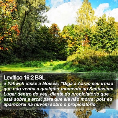 Levítico 16:2 BSL Bible Verse Image