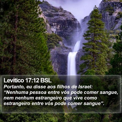 Levítico 17:12 BSL Bible Verse Image