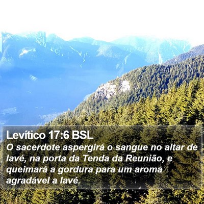 Levítico 17:6 BSL Bible Verse Image