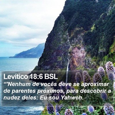 Levítico 18:6 BSL Bible Verse Image