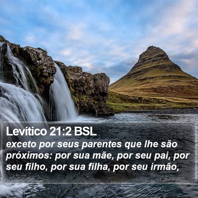 Levítico 21:2 BSL Bible Verse Image
